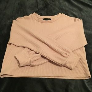 Cropped Pink Thermal